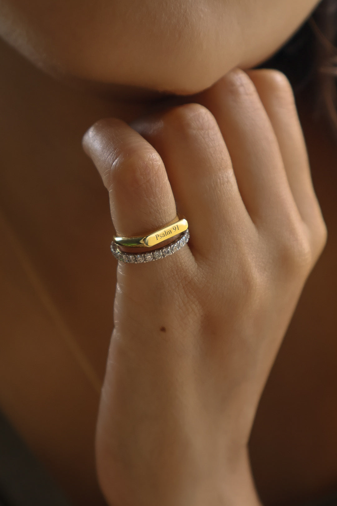 Sanctuary Bar Signet Ring