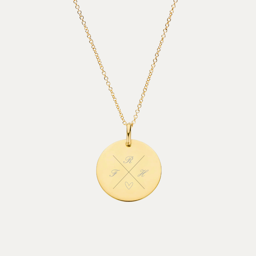 The Cross My Heart Necklace