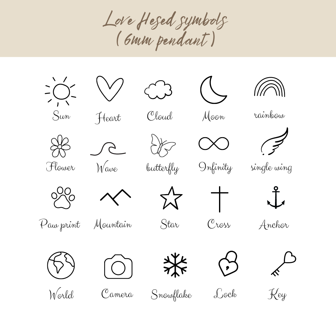 Personalised Symbol Necklace