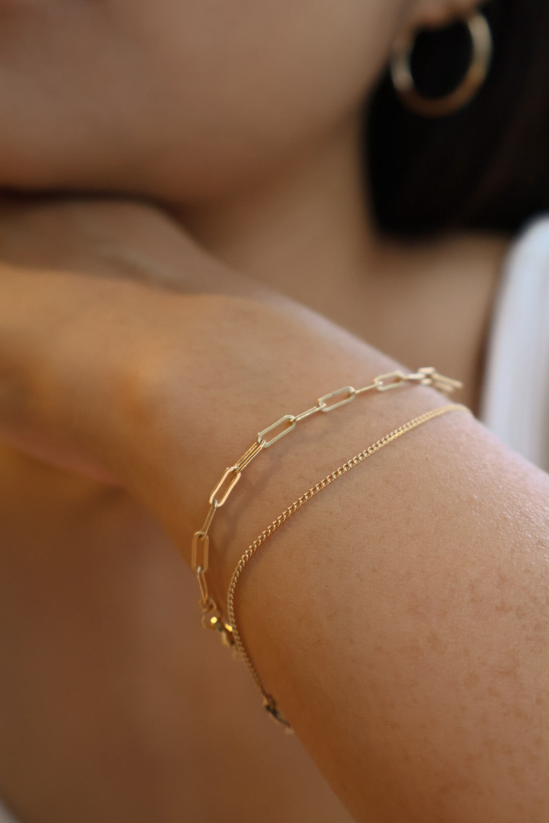 The Paperclip Bracelet - Gold filled
