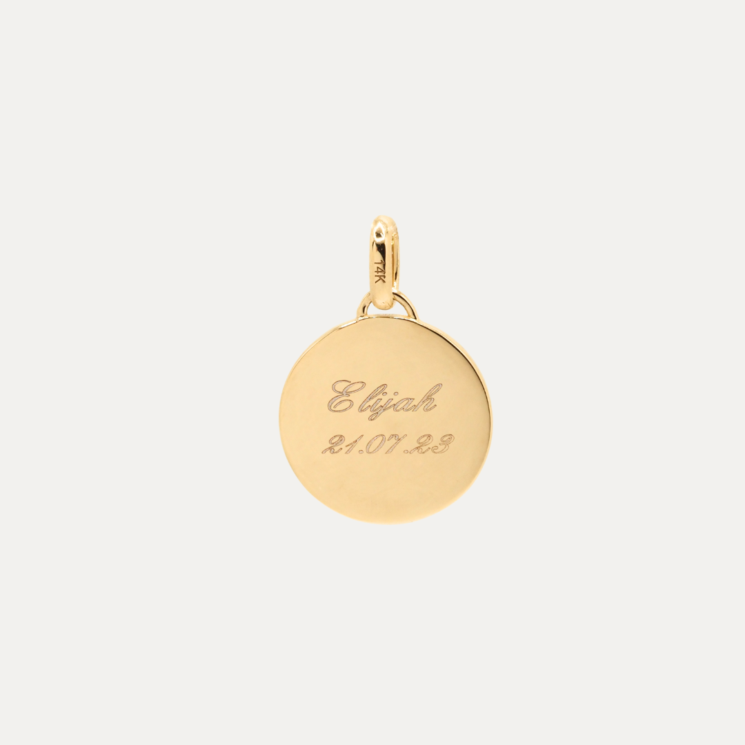 Solid Gold Birth Flower (Charm only)
