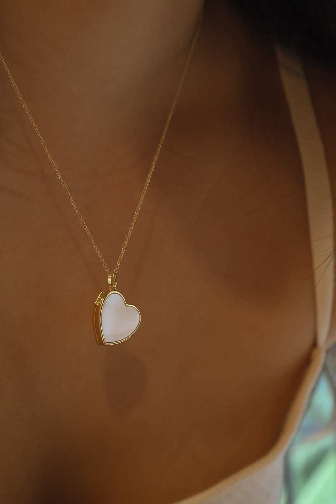 The Amoré - Mother of Pearl Locket