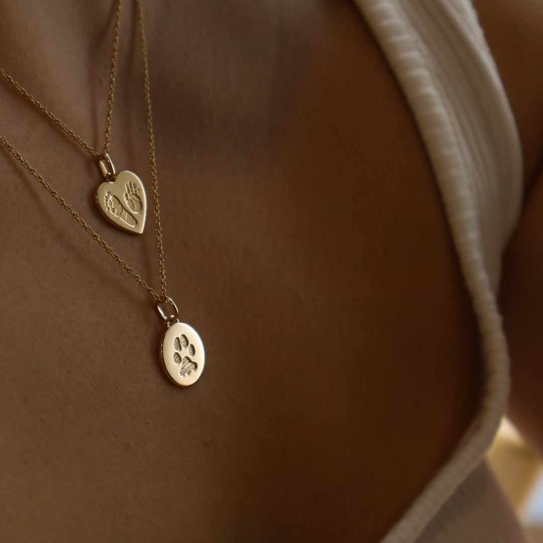 Hand and Footprint Round (Charm only)