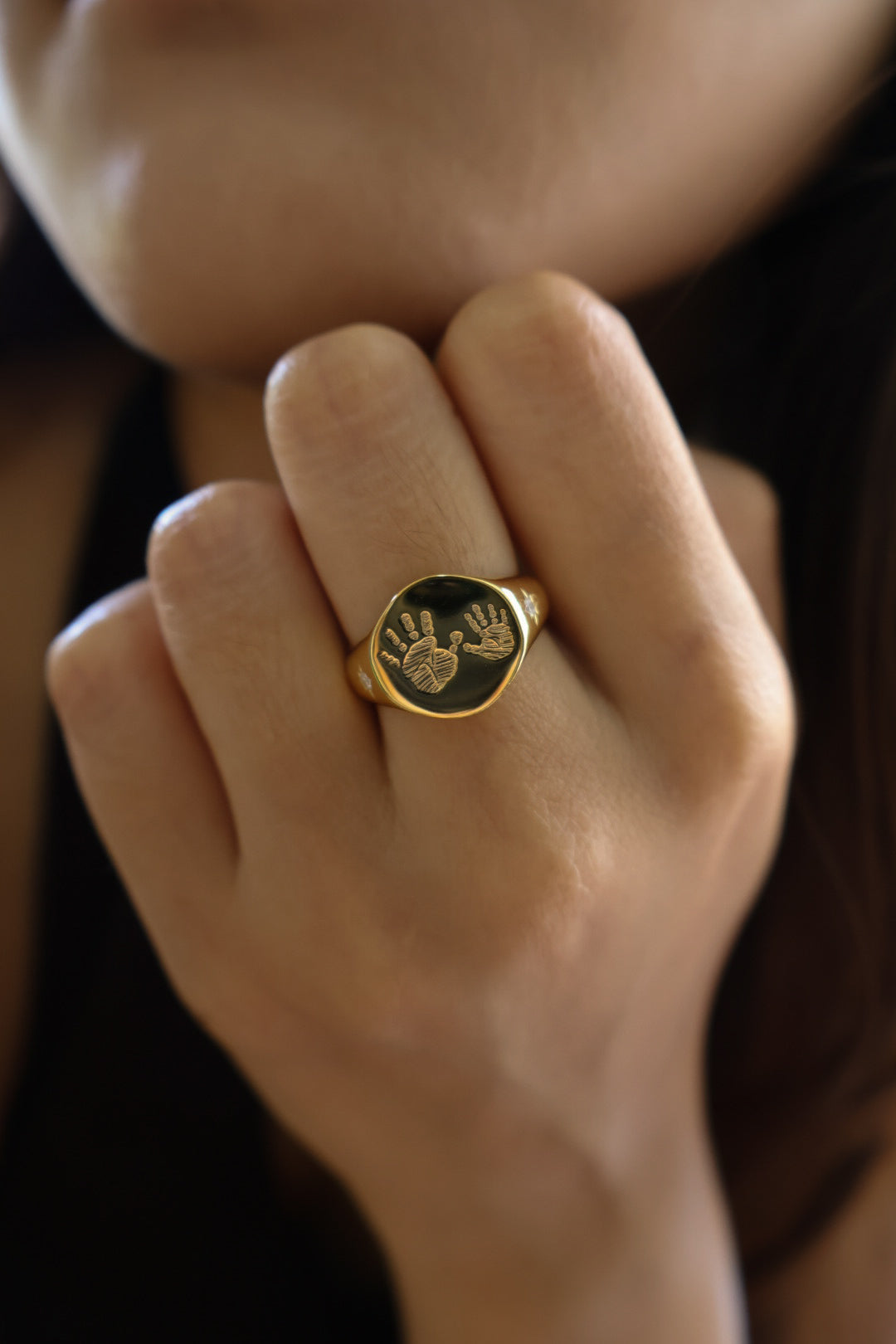 Keepsake Round Signet Ring