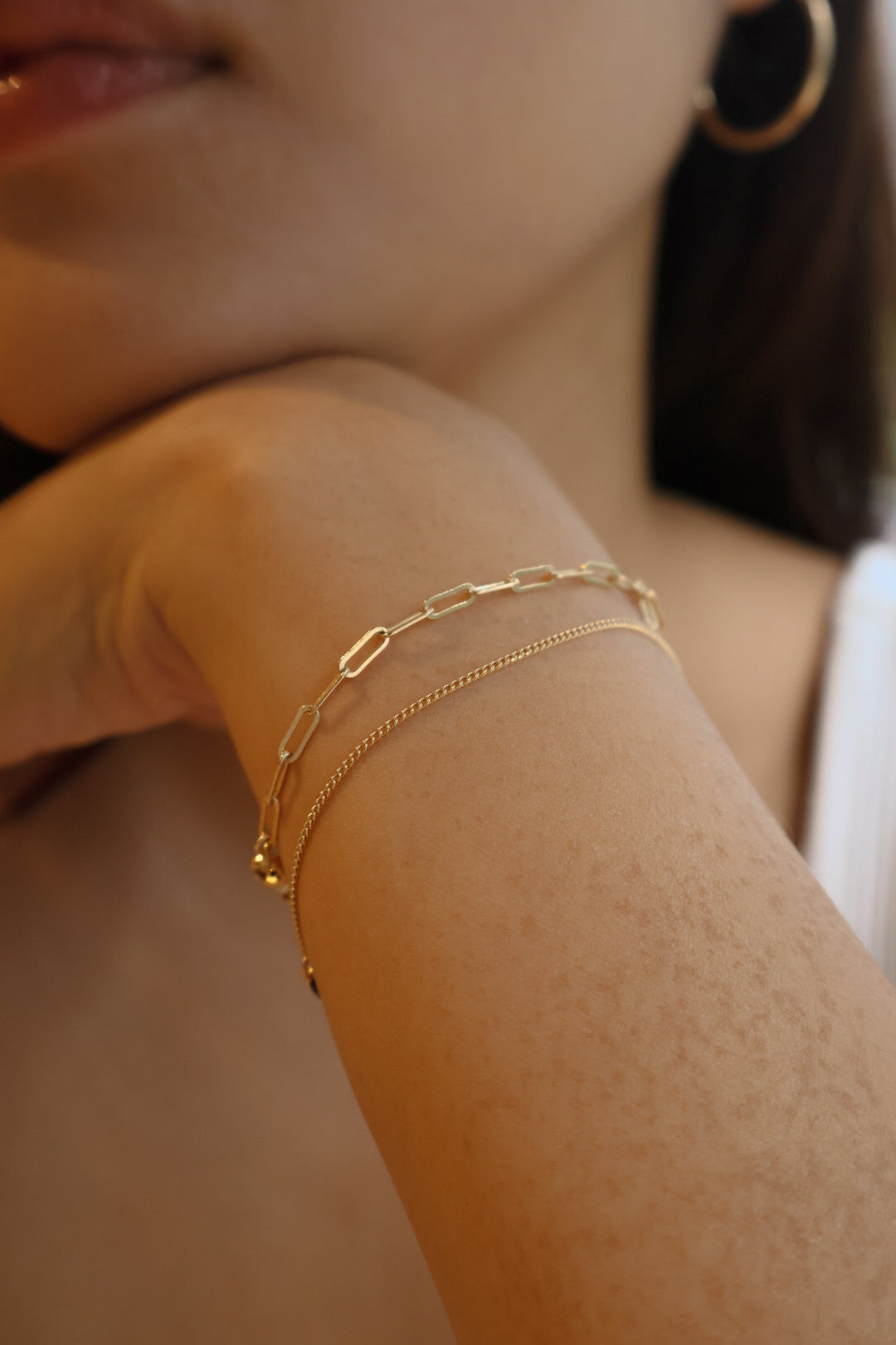 The Paperclip Bracelet - Gold filled