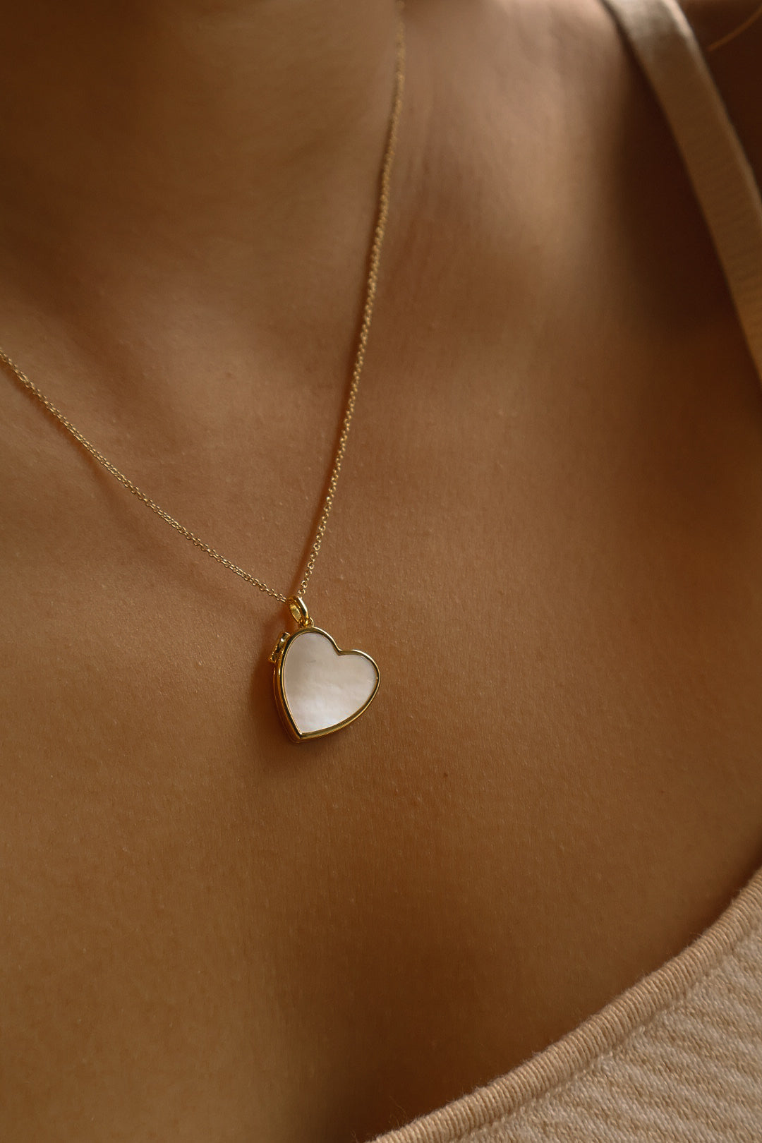 The Amoré - Mother of Pearl Locket