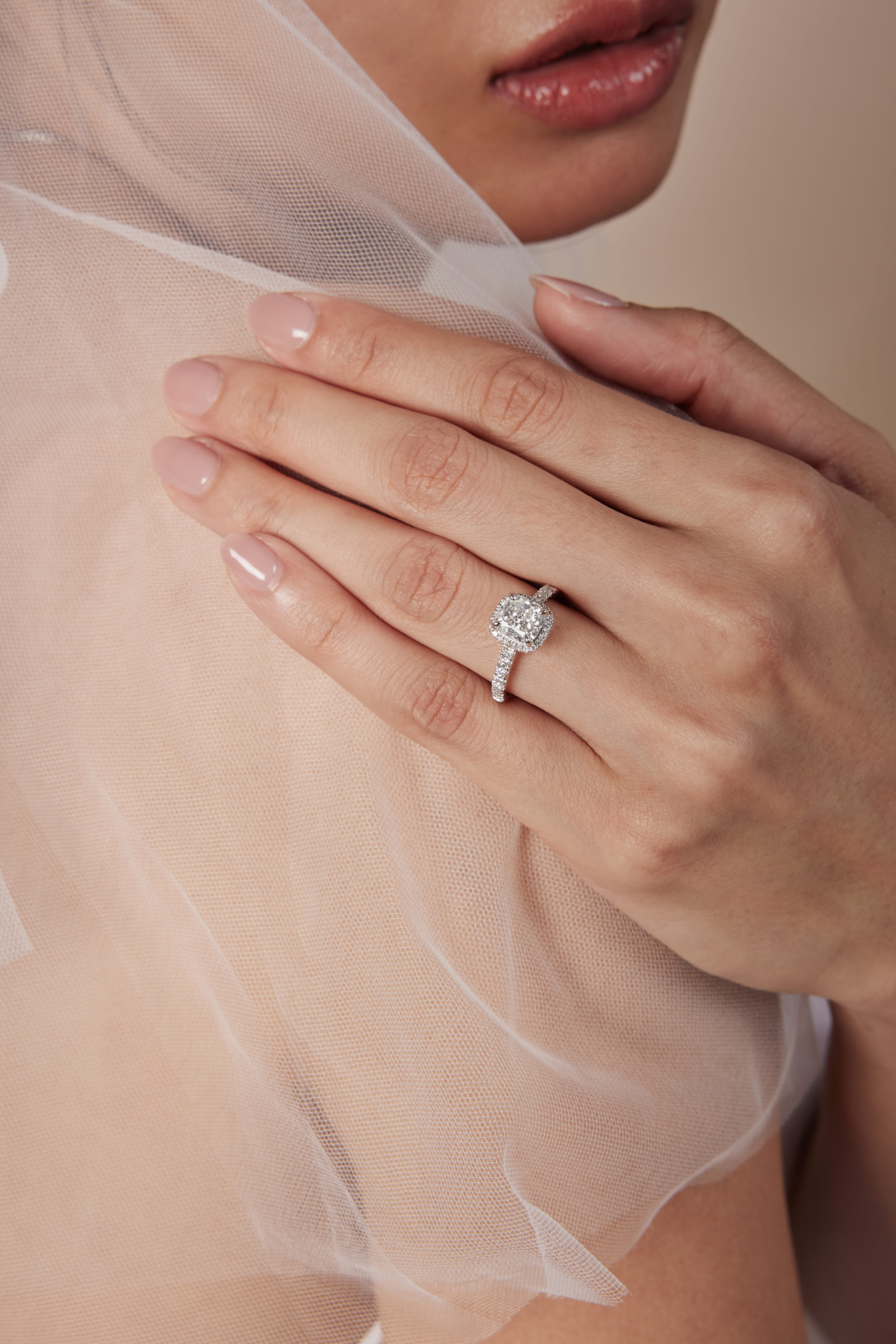 The Seraphine Halo Ring
