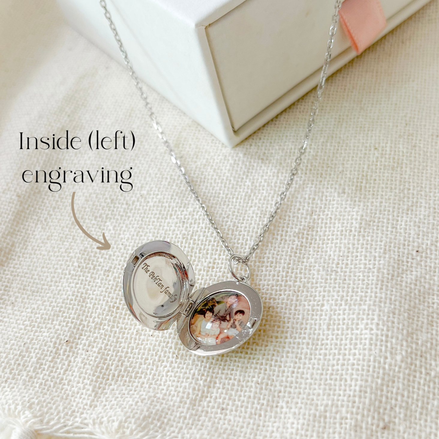picture locket necklace