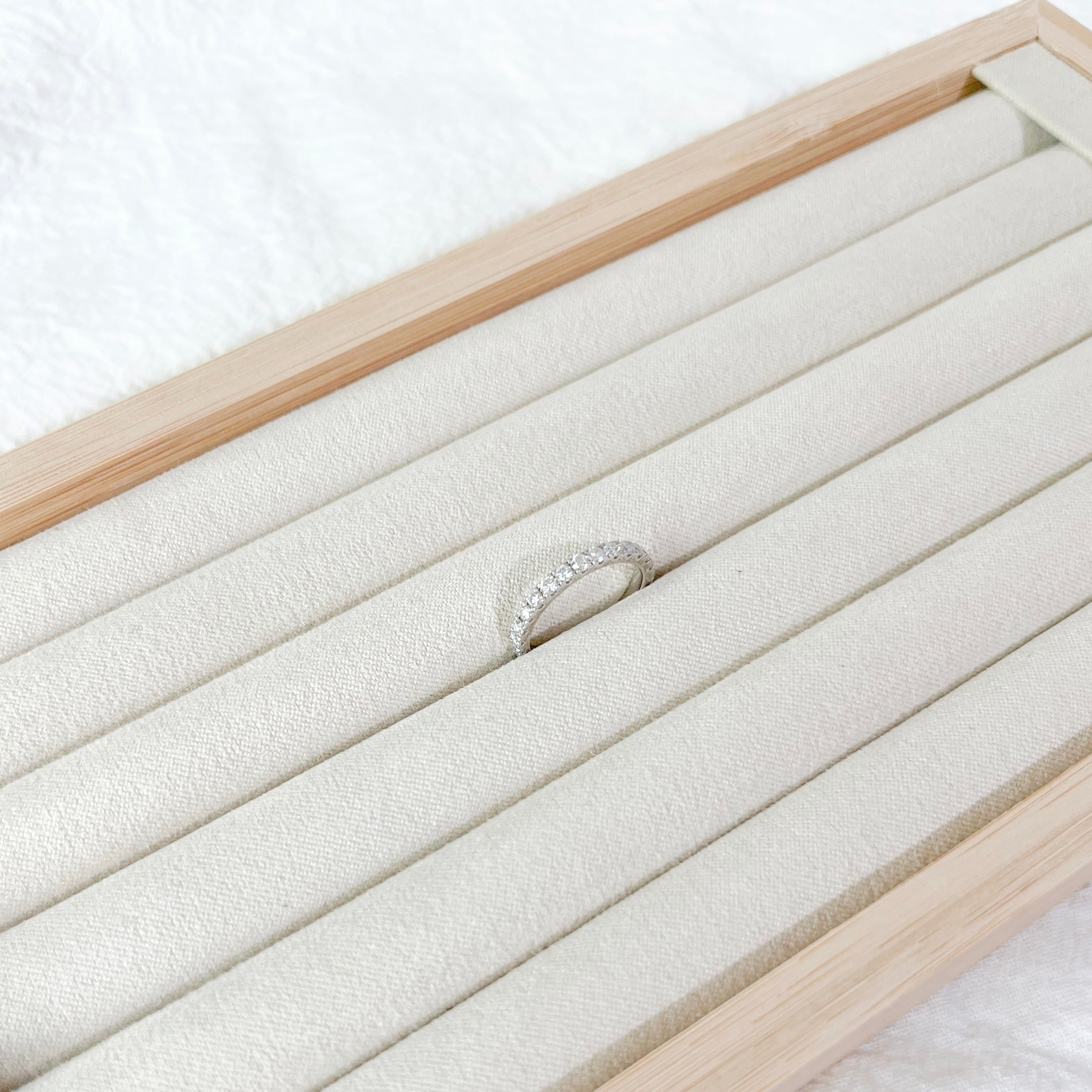 Eternity Ring with Moissanite