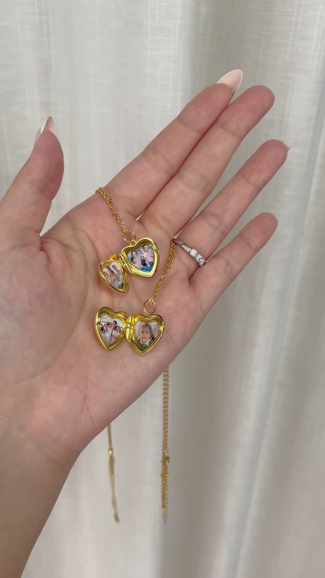 personalised photo locket