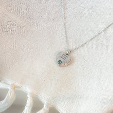 Load image into Gallery viewer, Always in my Heart Birthstone Locket [Engravable]

