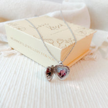 Load image into Gallery viewer, Always in my Heart Birthstone Locket [Engravable]
