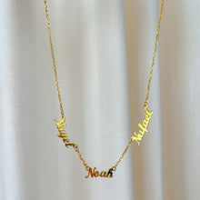 Load image into Gallery viewer, Multiple Names necklace [2-4 names]
