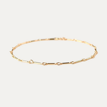 Load image into Gallery viewer, The Dainty Bar Bracelet - Gold filled
