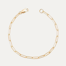 Load image into Gallery viewer, The Paperclip Bracelet - Gold filled
