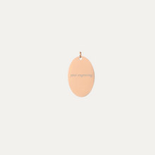 Load image into Gallery viewer, The Oval Engravable Pendant
