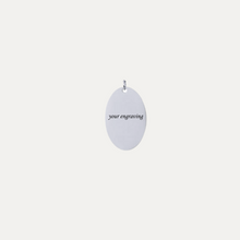 Load image into Gallery viewer, The Oval Engravable Pendant
