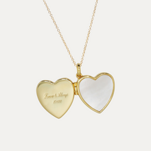 Load image into Gallery viewer, The Amoré -  Mother of Pearl Locket
