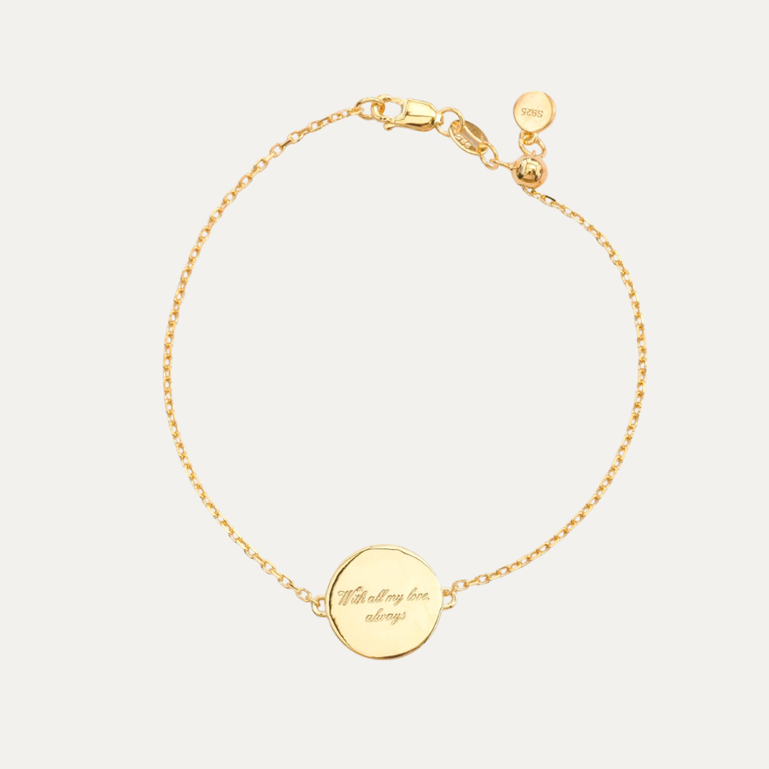 Hand and Footprint Round Bracelet