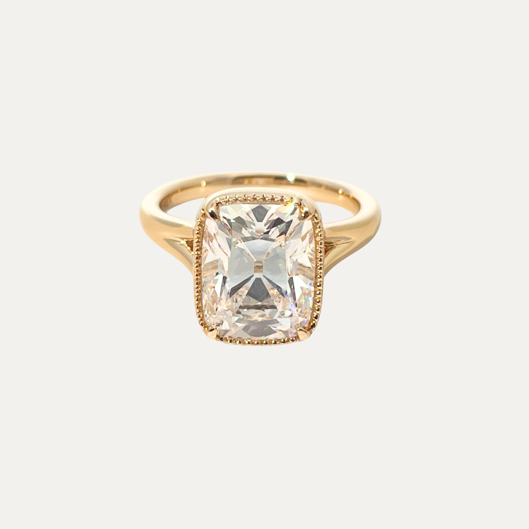 The Esme Old Mine Bezel Ring