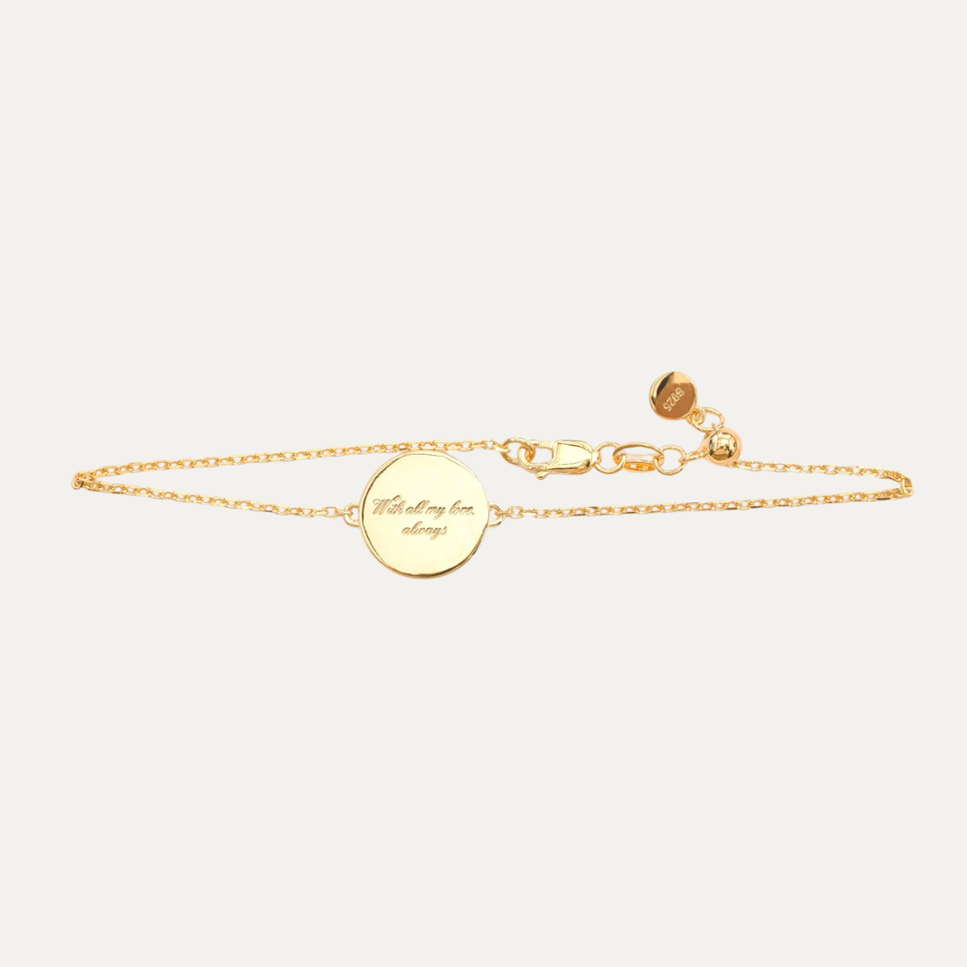 Paw print Round Bracelet
