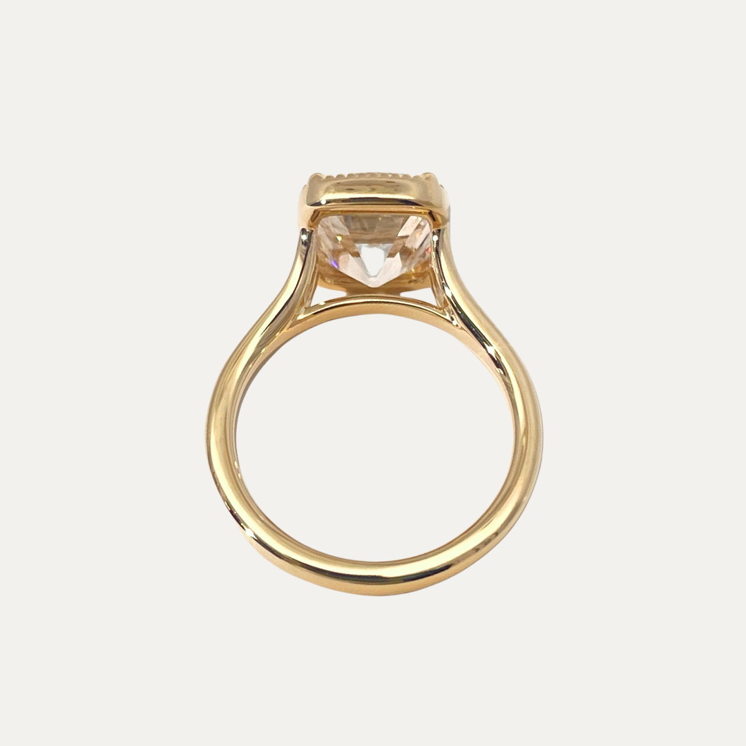 The Esme Old Mine Bezel Ring