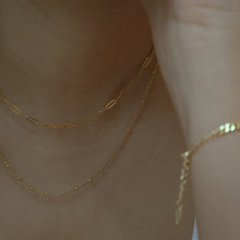 Load image into Gallery viewer, gold filled satellite chain
