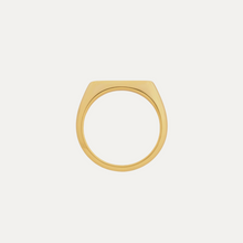 Load image into Gallery viewer, Sanctuary Bar Signet Ring – Handwriting Edition
