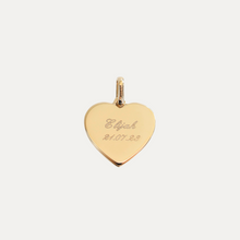 Load image into Gallery viewer, Solid Gold Hand and Footprint Heart (Charm only)
