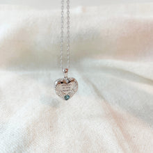 Load image into Gallery viewer, Always in my Heart Birthstone Locket [Engravable]
