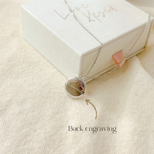 Load image into Gallery viewer, Round Locket [2 photos + engraving]
