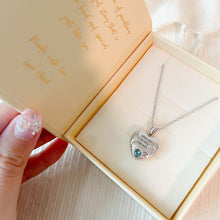 Load image into Gallery viewer, Always in my Heart Birthstone Locket [Engravable]
