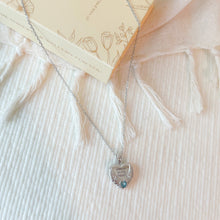 Load image into Gallery viewer, Always in my Heart Birthstone Locket [Engravable]
