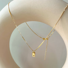 Load image into Gallery viewer, Mini tag necklace [Engrave]
