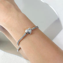 Load image into Gallery viewer, Forever Love Heart Moonstone Bracelet
