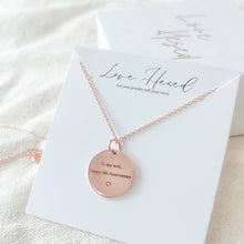 Load image into Gallery viewer, Nora message necklace
