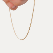 Load image into Gallery viewer, Sleek Curb Chain Bracelet - Gold filled
