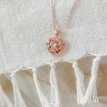 Load image into Gallery viewer, Tree of Life Heart Locket [Engravable]
