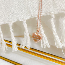 Load image into Gallery viewer, Tree of Life Heart Locket [Engravable]
