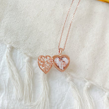 Load image into Gallery viewer, Tree of Life Heart Locket [Engravable]
