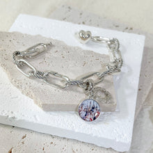 Load image into Gallery viewer, Dangling Hollow Star Photo Charm
