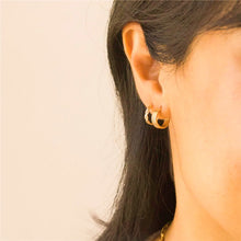 Load image into Gallery viewer, Forever Hoop Earrings [Gold-filled]
