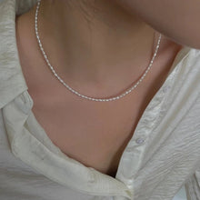 Load image into Gallery viewer, Gold filled Natural Baroque pearl choker necklace

