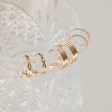 Load image into Gallery viewer, Forever Hoop Earrings [Gold-filled]
