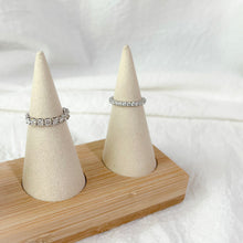 Load image into Gallery viewer, Half eternity ring (3mm)
