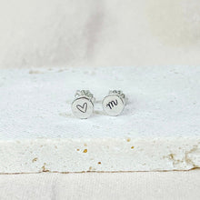 Load image into Gallery viewer, Tiny stud earrings (5mm)
