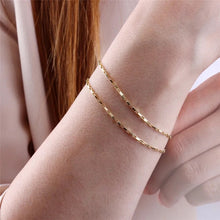 Load image into Gallery viewer, Gold filled Chain Bracelet
