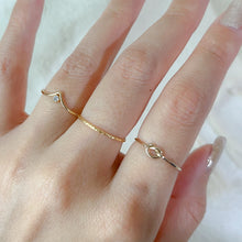 Load image into Gallery viewer, Mia Heart Knot Ring
