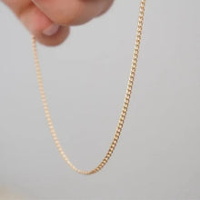 Load image into Gallery viewer, Gold filled curb chain Bracelet
