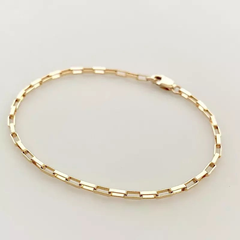 Gold filled Chain Bracelet